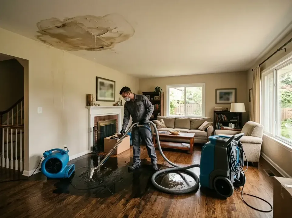 attic-pipe-burst-ceiling-drip-008 — frequently asked questions, Water Damage Restoration & Carpet Care in Clinton, SC